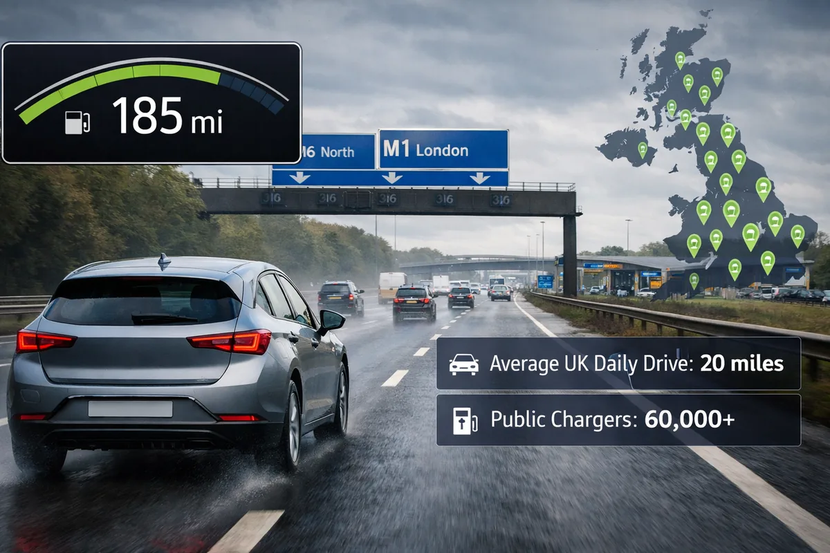 EV Range Anxiety: The Reality Check With Real UK Data