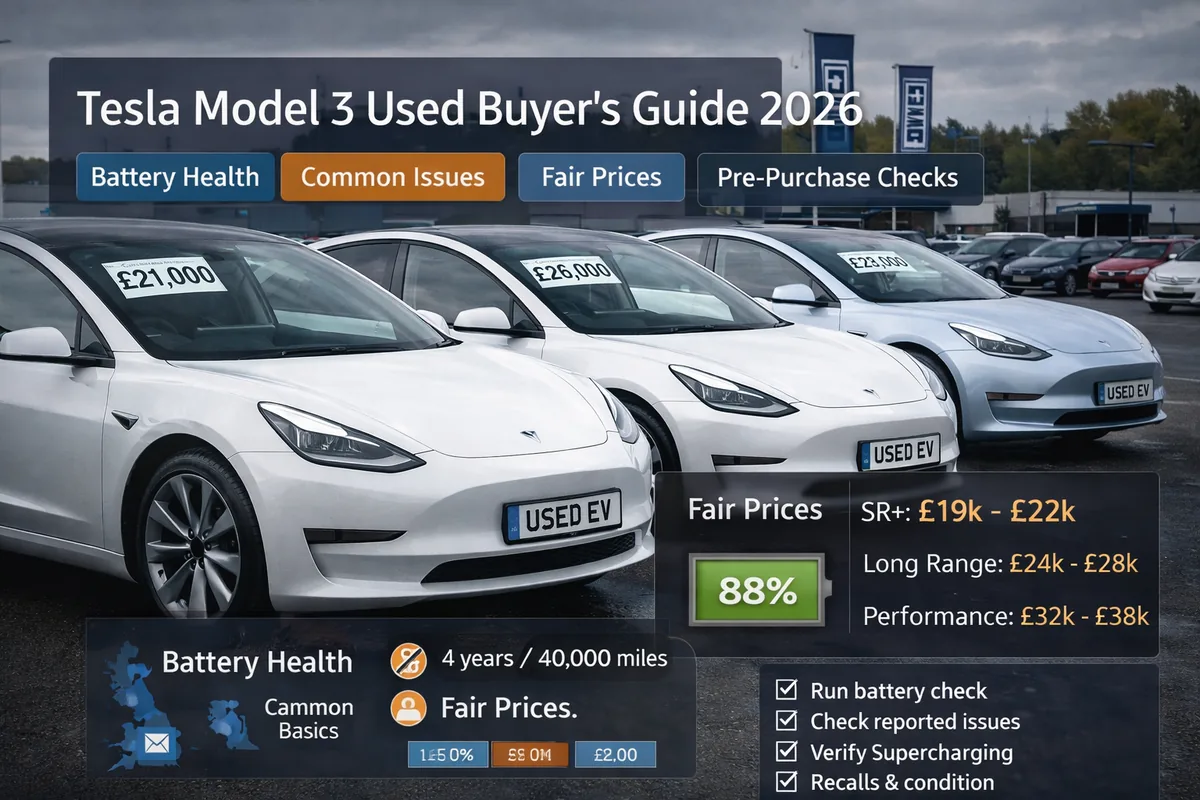 Tesla Model 3 Used Buyer's Guide 2026